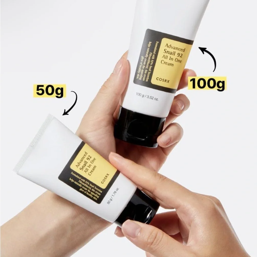 COSRX Advanced Snail 92 All in One Cream - Black and Cream - Picture 5 of 5